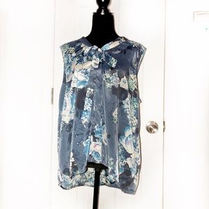 Triste tie front blouse